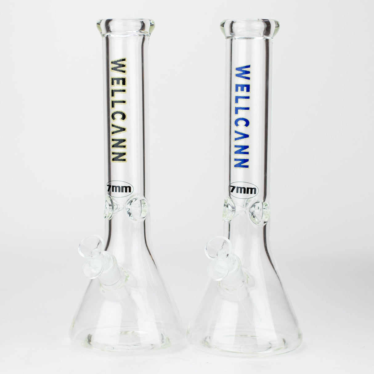 WellCann | 14" 7mm Beaker glass Bong