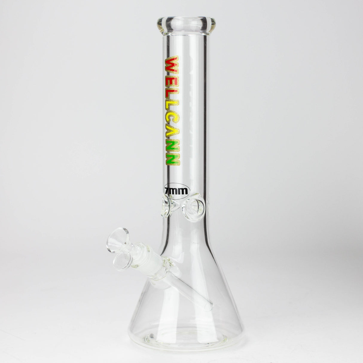 WellCann | 14" 7mm Beaker glass Bong