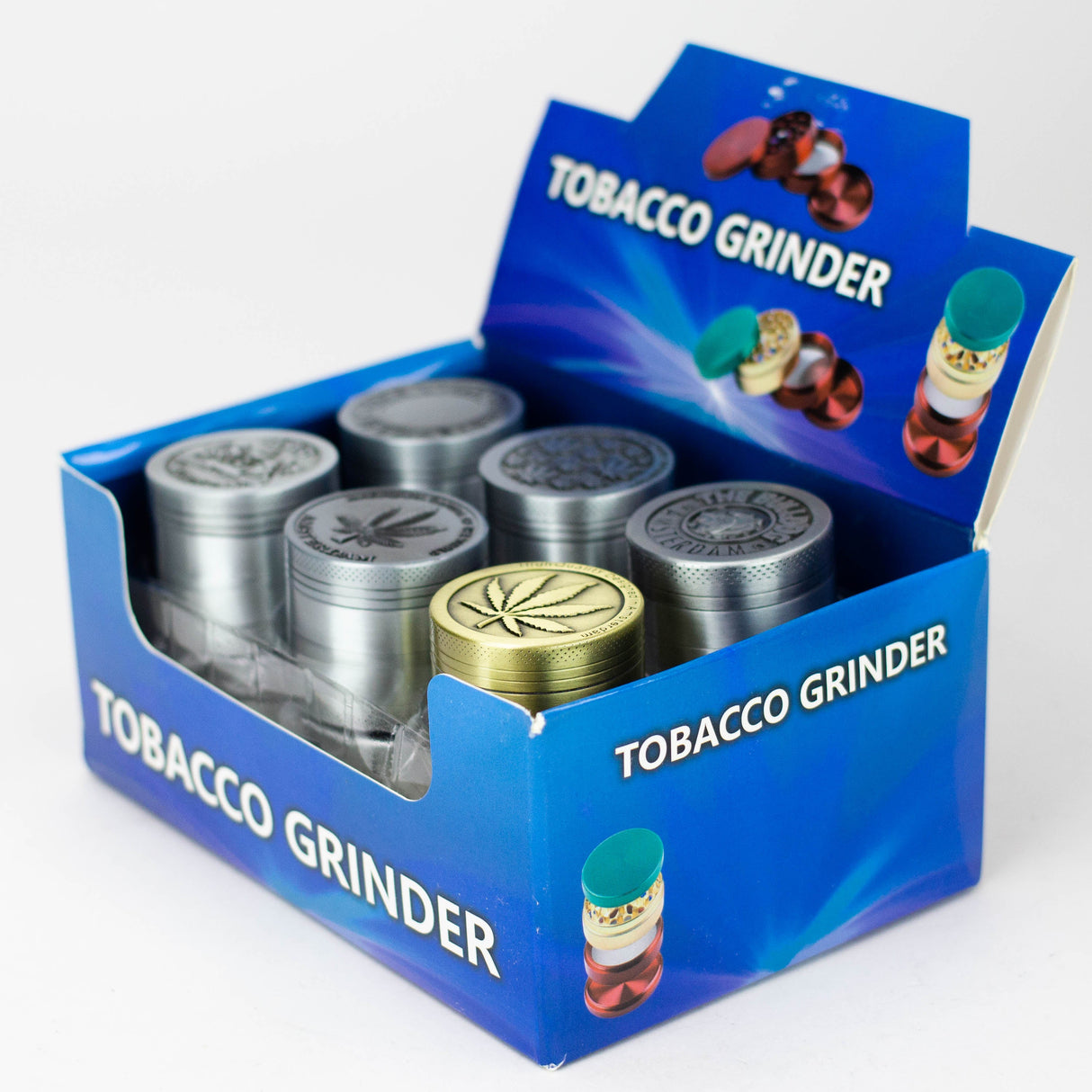 1.5" Metal Grinder 4 Layers Box of 12 [GZ021]