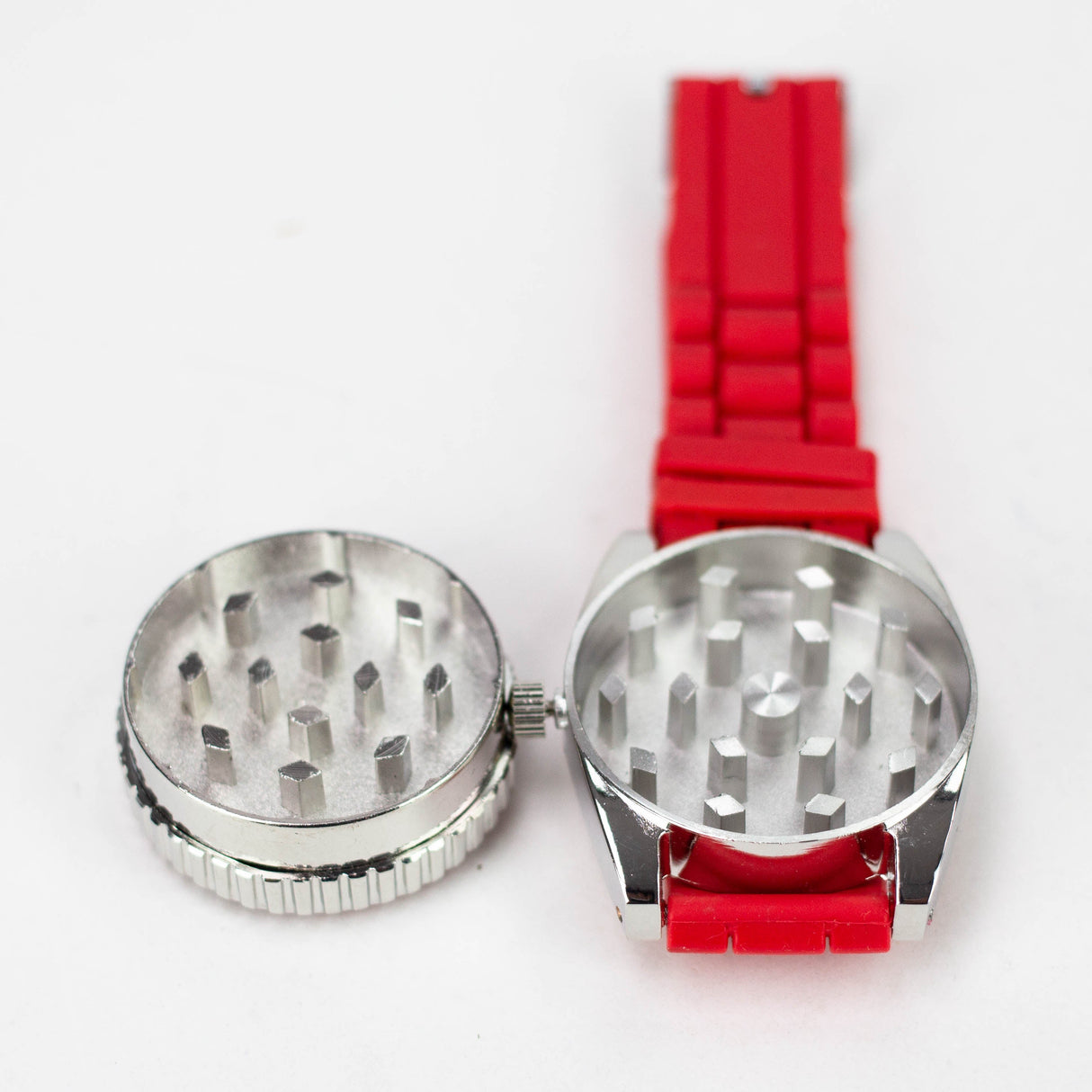 2-in-1 1.6 inch 2 Pieces Zinc Alloy Watch Grinders