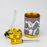 5" Beer can metal water pipe