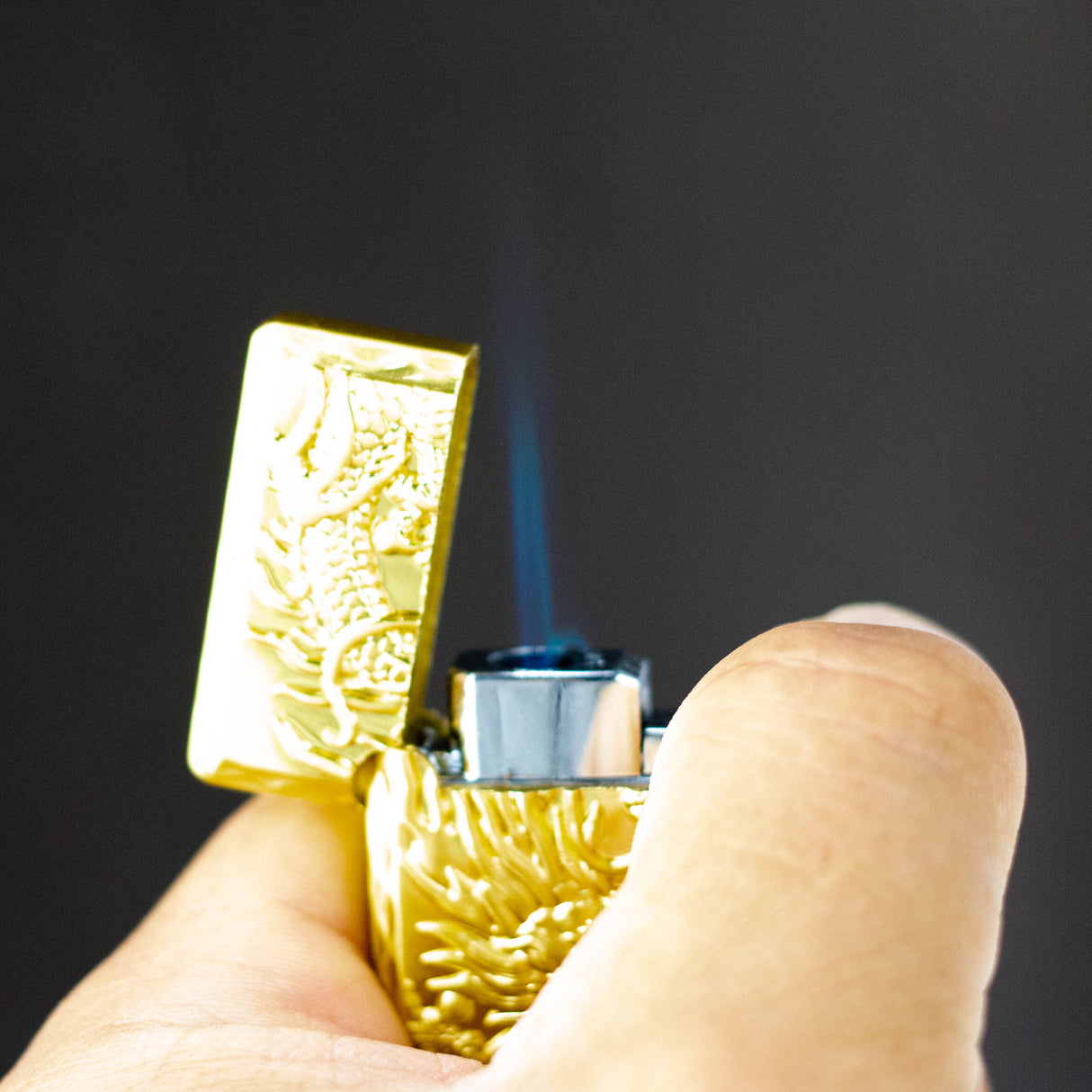 3D Dragon Design Single Flame Torch Lighter