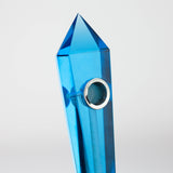 Acid Secs | Transparent Crystal Pipe with Choke Quartz · Stone Pipe Acid Secs Productions Inc.