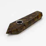 Acid Secs | Apophyllite Stone Crystal Pipe with Choke Quartz · Stone Pipe Acid Secs Productions Inc.