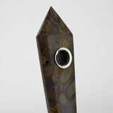 Acid Secs | Apophyllite Stone Crystal Pipe with Choke Quartz · Stone Pipe Acid Secs Productions Inc.