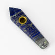 Acid Secs | Lapis Lazuli Crystal Pipe with Choke Quartz · Stone Pipe Acid Secs Productions Inc.