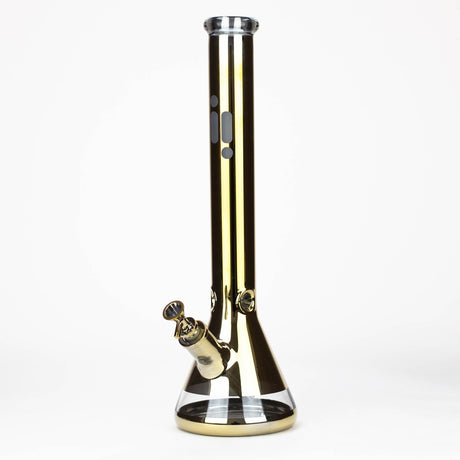 Infyniti | 18" 7 mm Metallic glass water bong [GP2004]