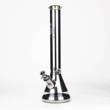 Infyniti | 18" 7 mm Metallic glass water bong [GP2004]