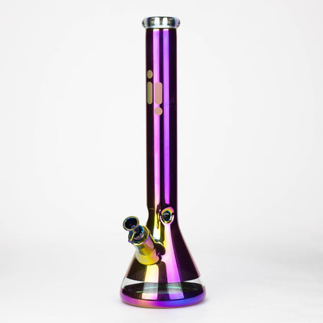 Infyniti | 18" 7 mm Metallic glass water bong [GP2004]