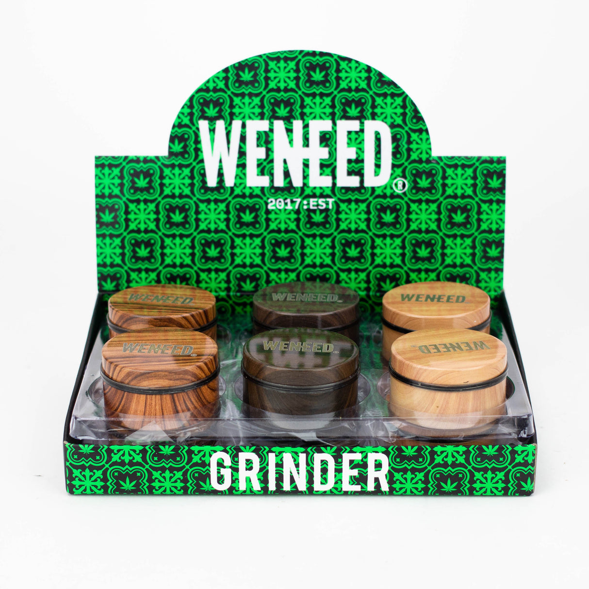 WENEED | Faux Wood Grinder 2pts