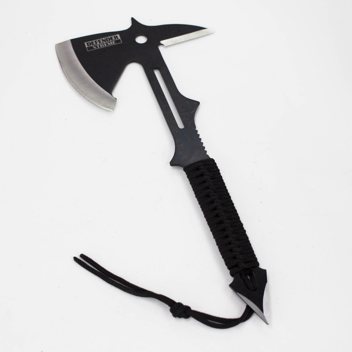 Defender-Xtream | 15" Full Tang Hunting Axe Stainless Steel Blade Nylon Handle with Sheath [6784] Sword · Machete · Axe Canadian Distributor