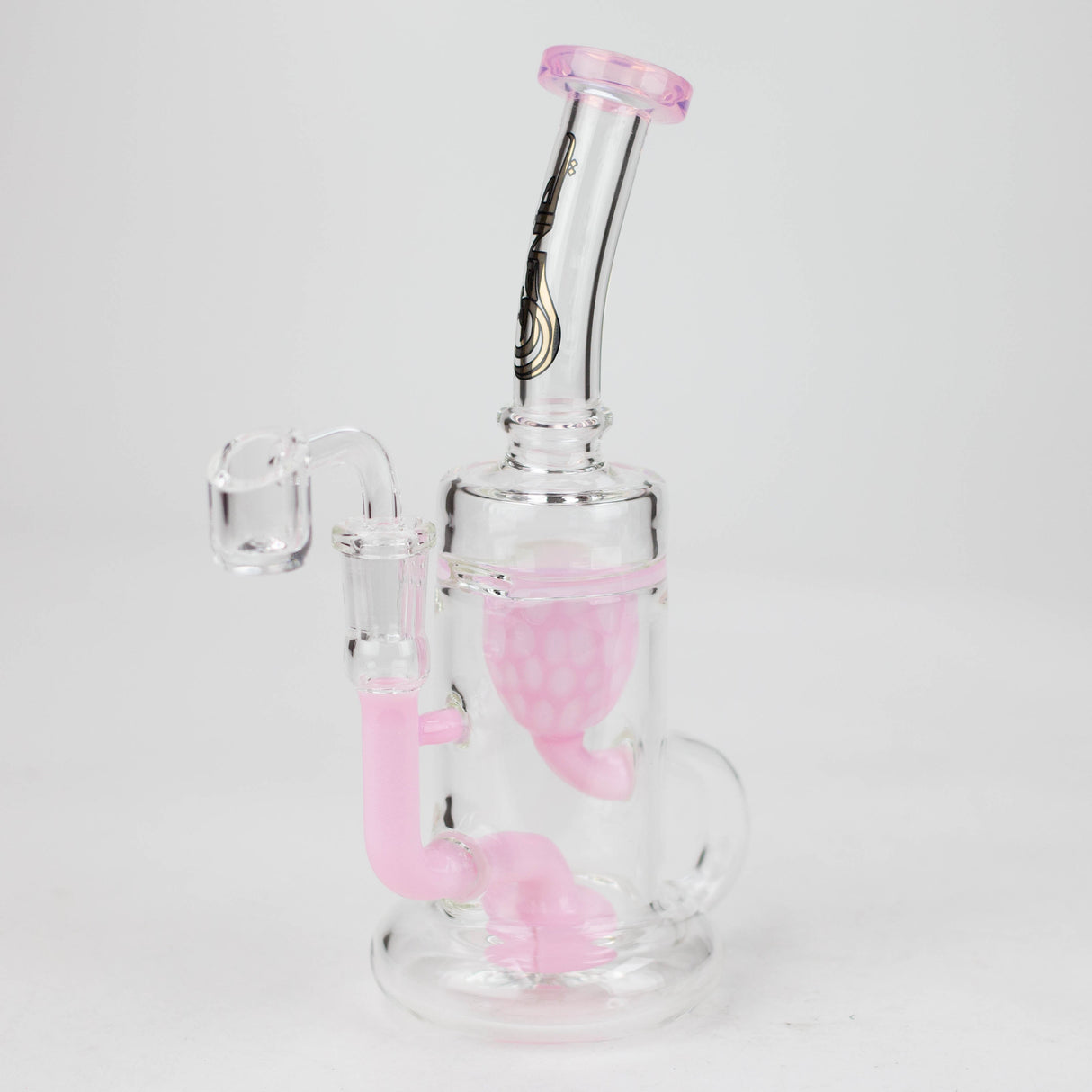 Genie | 9" recycled bubbler with a banger [RY1448]