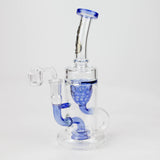Genie | 9" recycled bubbler with a banger [RY1448]