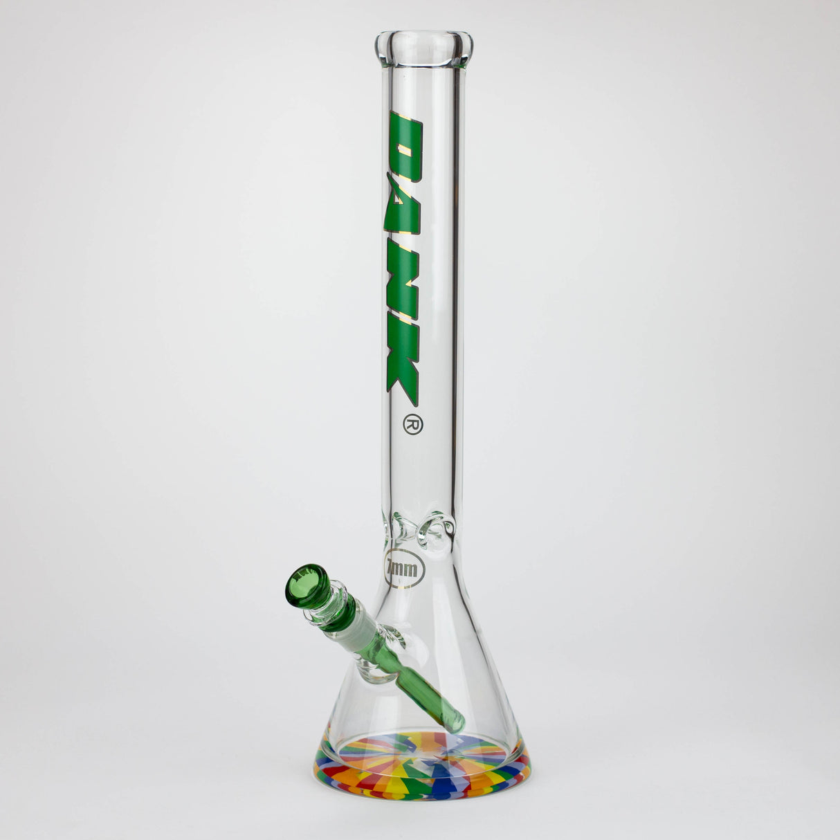 Dank | 18" 7mm Thick Beaker Bong with Thick Base