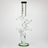 COBRA | 19" Zig-zag glass water bong