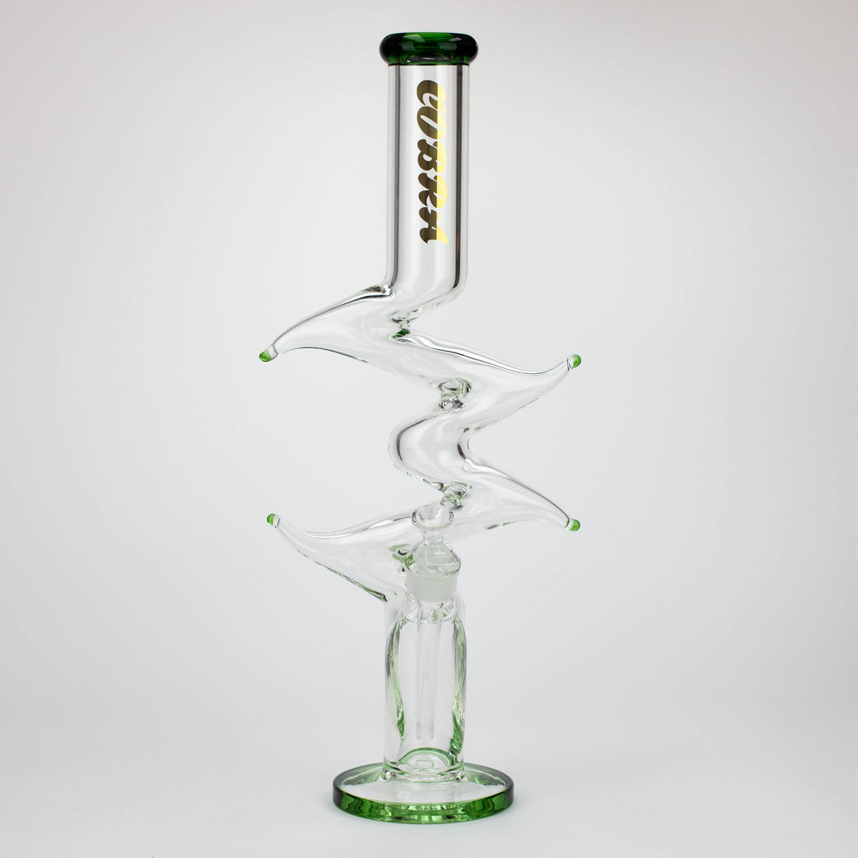 COBRA | 19" Zig-zag glass water bong