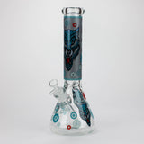 13.5 " JJ WOLF GLOW IN THE DARK BONG