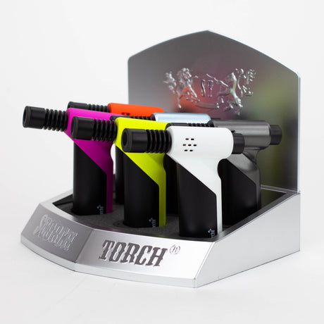 Scorch Torch | 4.75" Gun Torch -Assorted Colors [61702-1] Torch Canadian Distributor