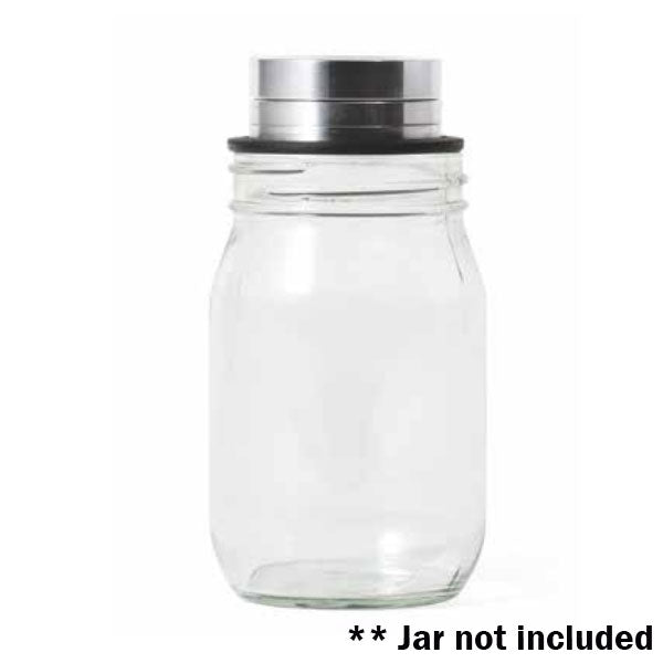 HERBWARE | Mason Jar 2-IN-1 Herb Grinder