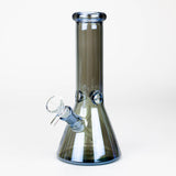 8" Solid Color Eletroplate Glass Beaker Bong [BH107x]