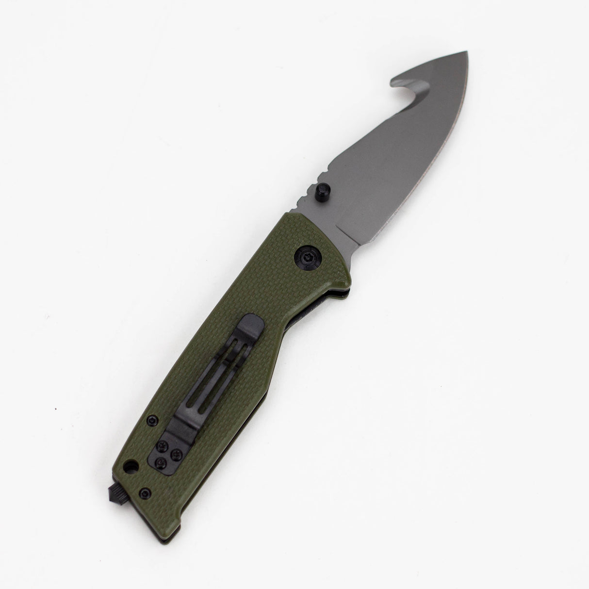 ALPHASTEEL | Hunting Knife - GREEN FOLD