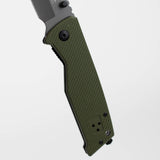 ALPHASTEEL | Hunting Knife - GREEN FOLD