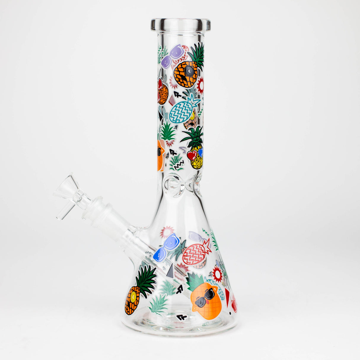 10" Glow in the dark Glass Bong [WP 107]