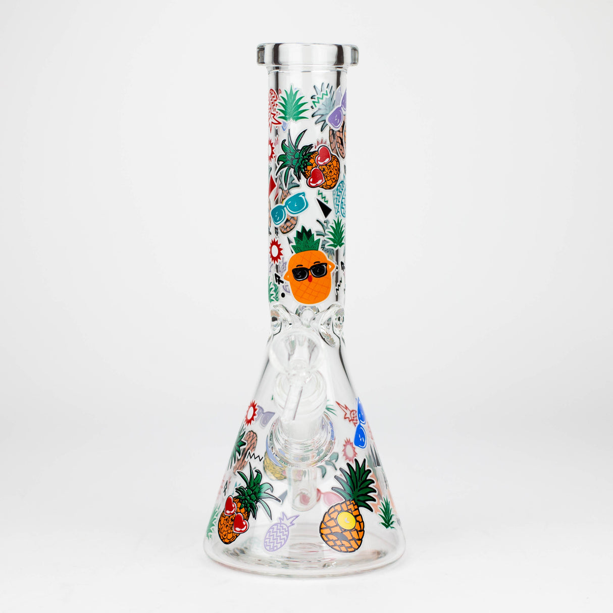 10" Glow in the dark Glass Bong [WP 107]