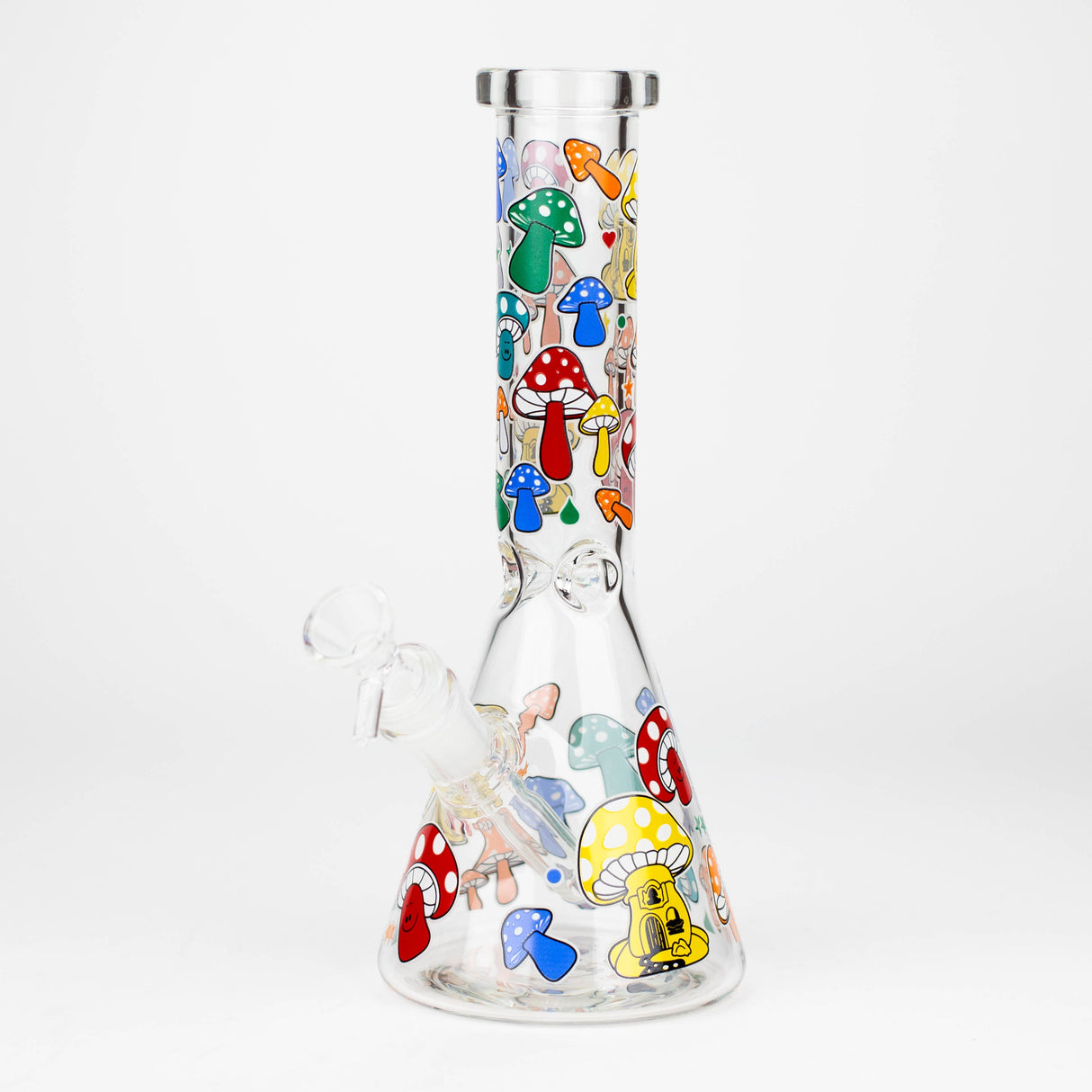 10" Glow in the dark Glass Bong [WP 107]