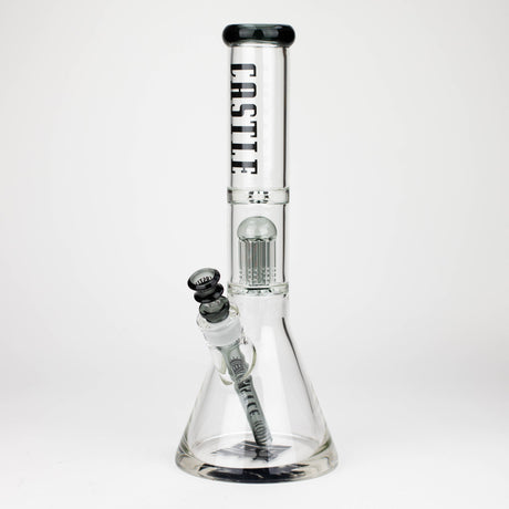 Castle Glassworks | 14" 8-arm Beaker Bong [CP-003]