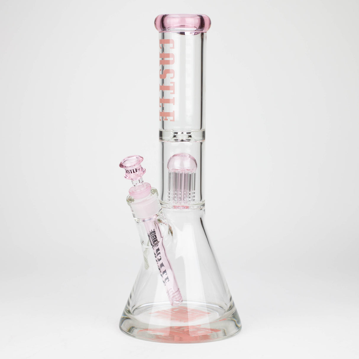 Castle Glassworks | 14" 8-arm Beaker Bong [CP-003]