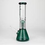 PHS | 12" Glass beaker color Bong with tree arm percolator [PHSPR-12]