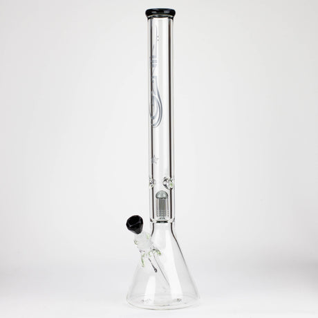 GENIE | 24" 9mm single percolator glass water bong [GB1905]