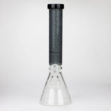 COBRA | 15" sandblasted artwork tube 7 mm glass water bong [YK04]