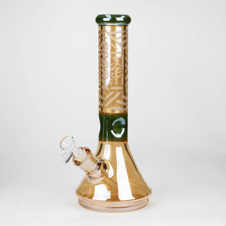 COBRA | 13" Eletroplate 7 mm Glass Beaker Bong [LL1026]