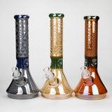 COBRA | 13" Eletroplate 7 mm Glass Beaker Bong [LL1026]