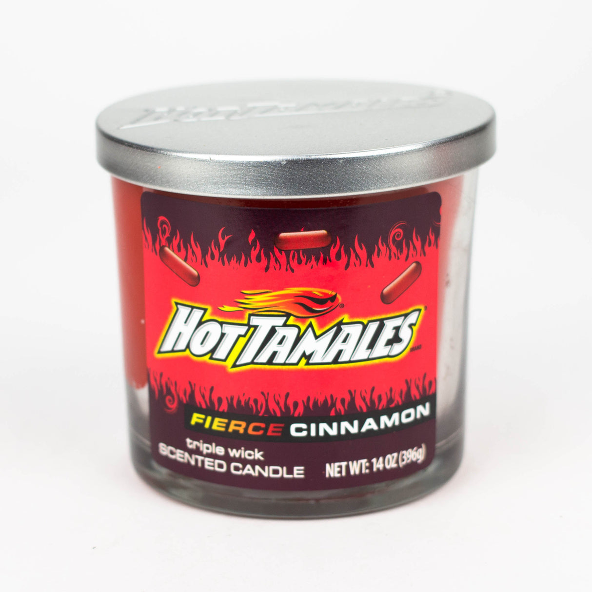 Hot Tamales Fierce Cinnamon Candle Candle Cannatron Firece Cinnamon [14oz]