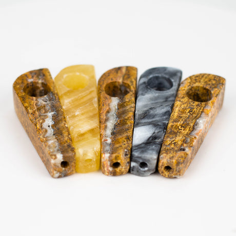 3" Onyx stone Pipe Pack of 5 [SMO]