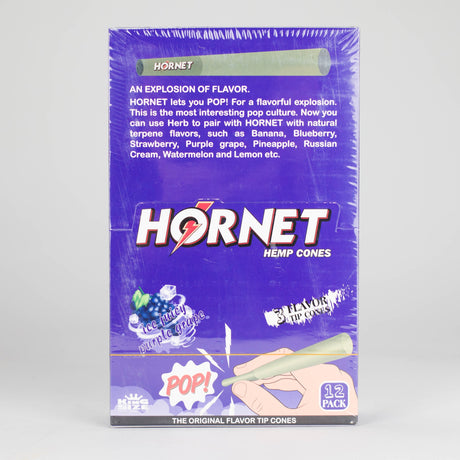 Hornet | King size (110mm) Flavor flavor Burst beads tip cones Box of 12