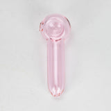 4" Pink Premium Glass Pipe Box of 12