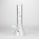 Genie | 12" Genie-Tree arms color accented glass water bong [NS104]