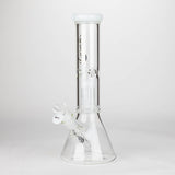 Genie | 12" Genie-Tree arms color accented glass water bong [NSP104] Glass Bong ONE White