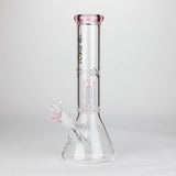 Genie | 12" Genie-Tree arms color accented glass water bong [NSP104] Glass Bong ONE Pink