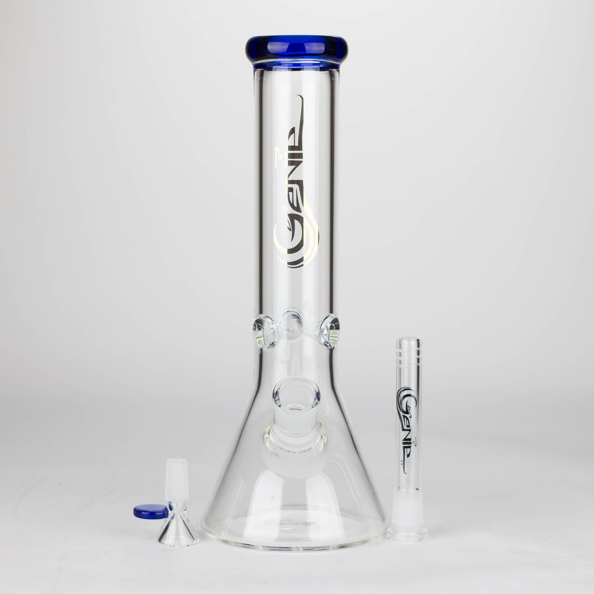 Genie | 12" Genie Classic beaker glass water bong [NSP105]