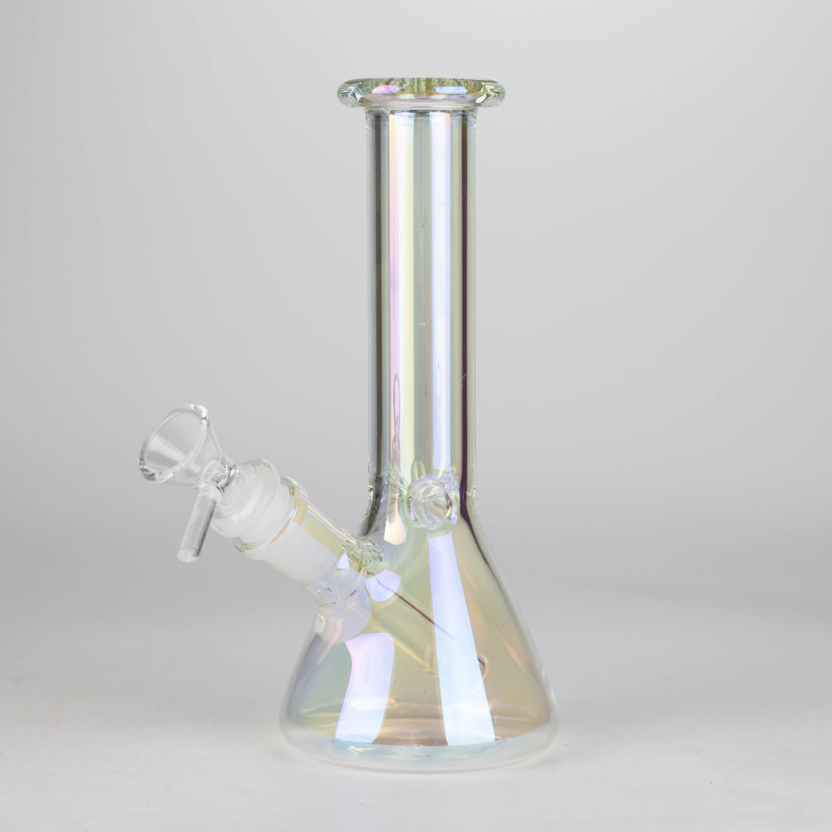 8" Electroplated Beaker Glass bong Glass Bong Super Supplys Inc