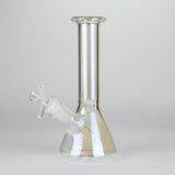 8" Electroplated Beaker Glass bong Glass Bong Super Supplys Inc