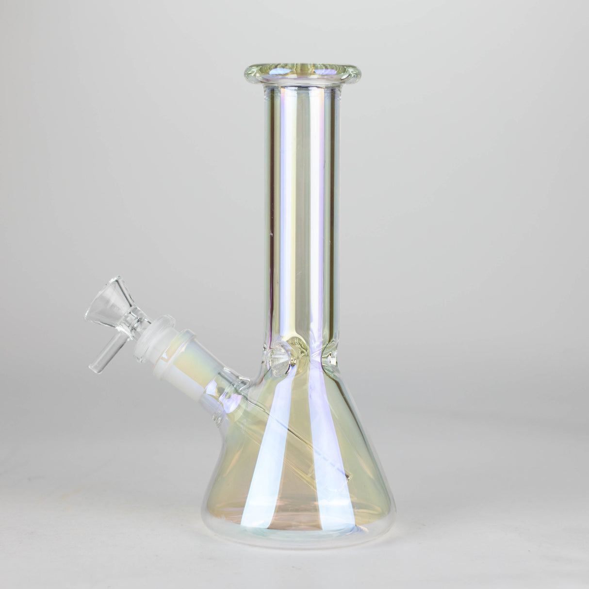 8" Electroplated Beaker Glass bong Glass Bong Super Supplys Inc