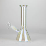 8" Electroplated Beaker Glass bong Glass Bong Super Supplys Inc