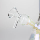 8" Electroplated Beaker Glass bong Glass Bong Super Supplys Inc