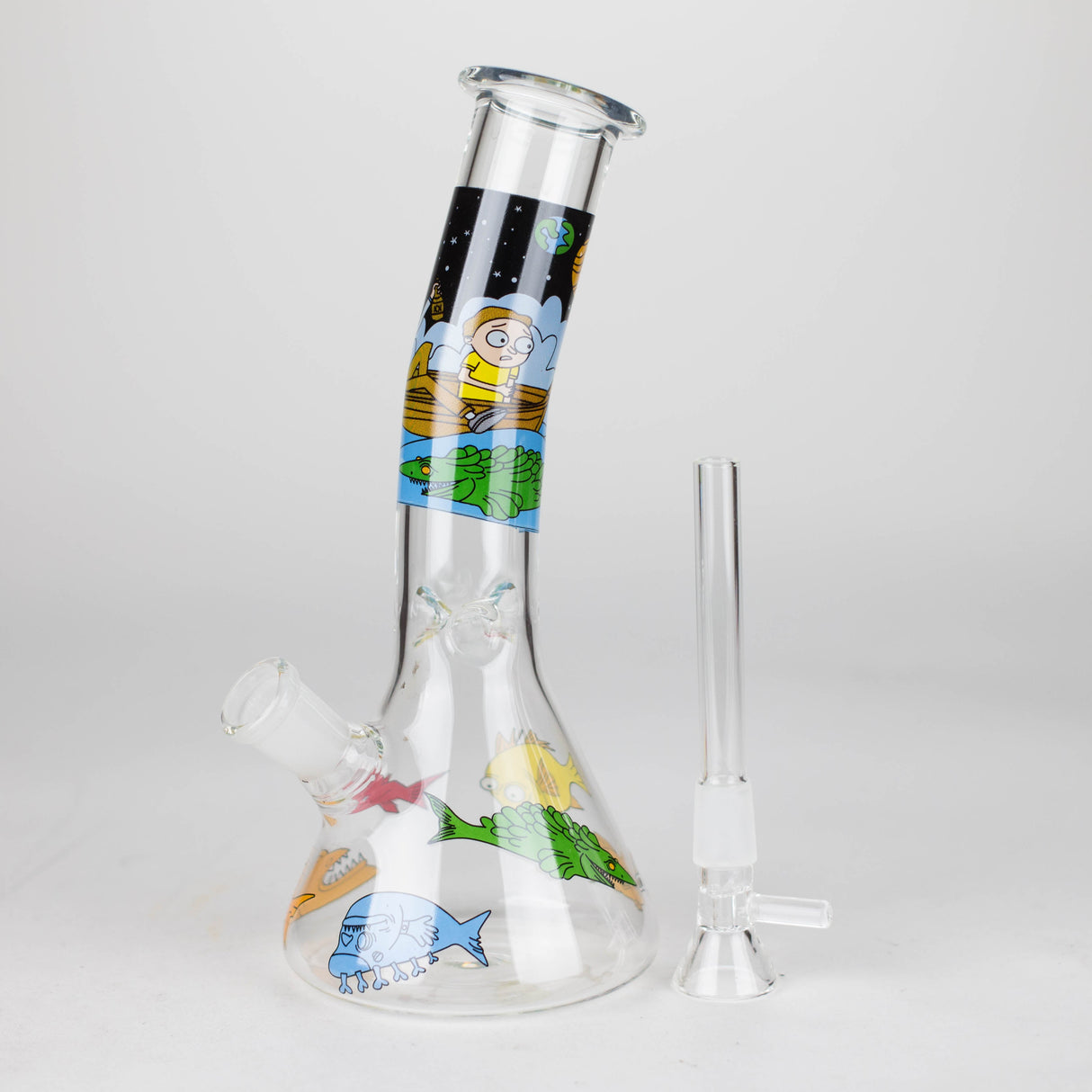 4-in-1 Smoke Sets With Rm Design Beaker Bong 777 Smoke